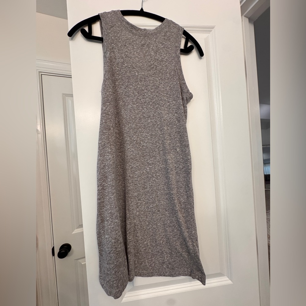 Z Supply Gray Midi Dress